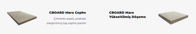 CBOARD MARE (Compacted Stone Panel Systems)