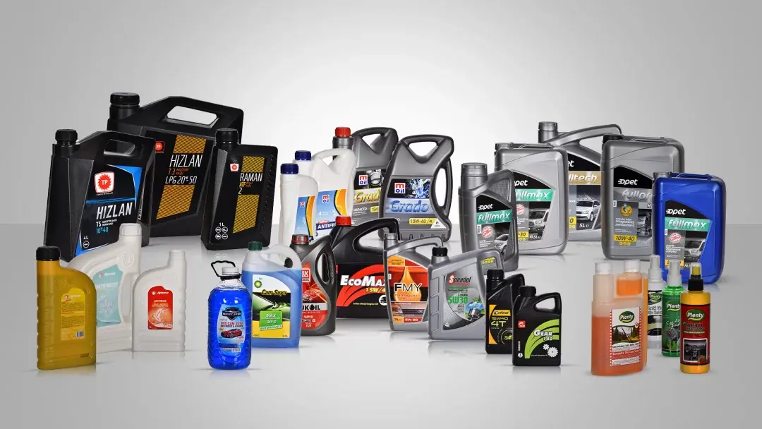 Plastic Automotive Care Bottles