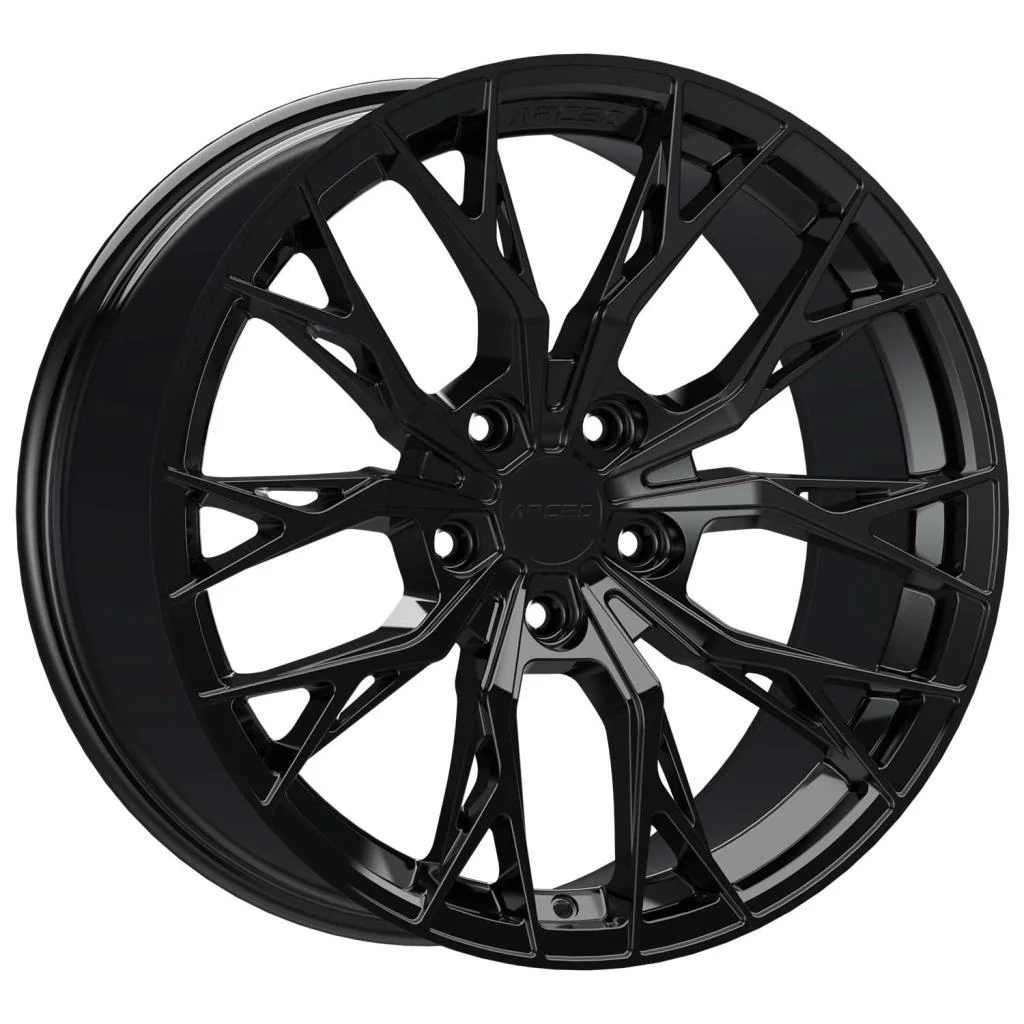 ARC-G6928-46 8.0x18" -5x112 ET45 66.6 Gloss Black Jant