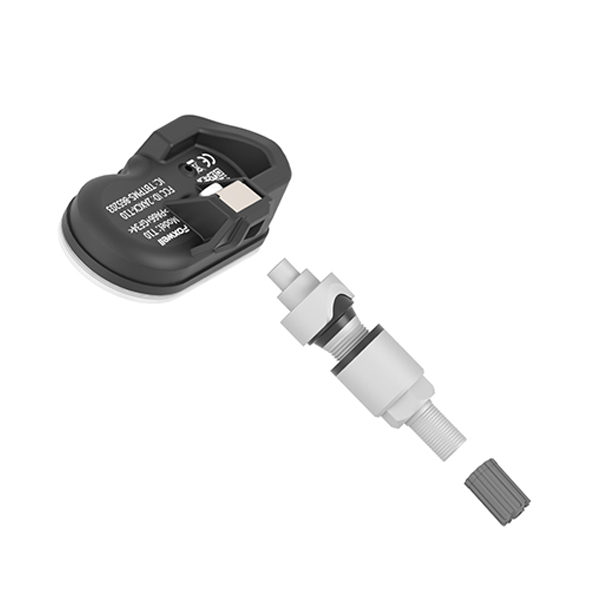 مستشعر ضغط الإطارات العالمي TPMS من Foxwell T10، صمام معدني