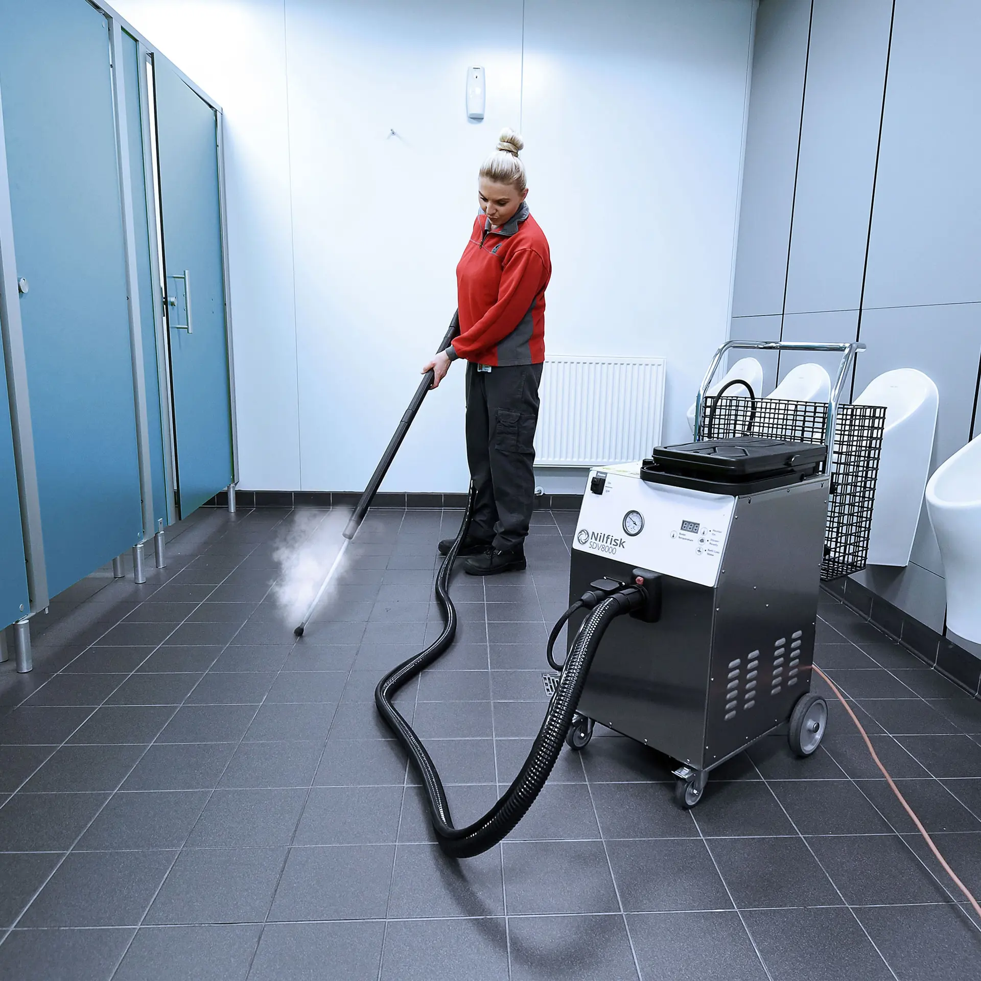 Steam cleaning machines