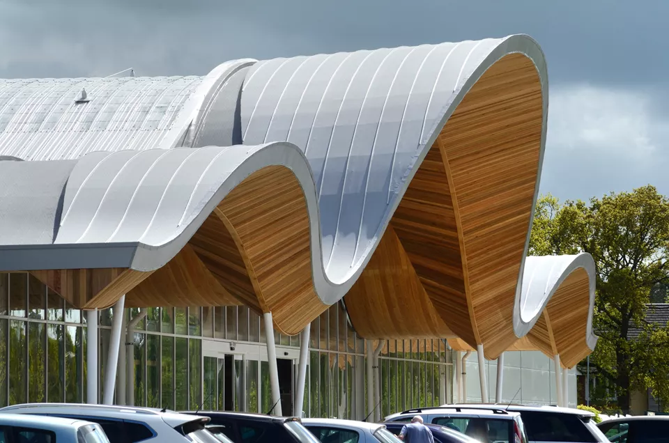 أنظمة الأسقف المكشوفة(Exposed Roof Systems)