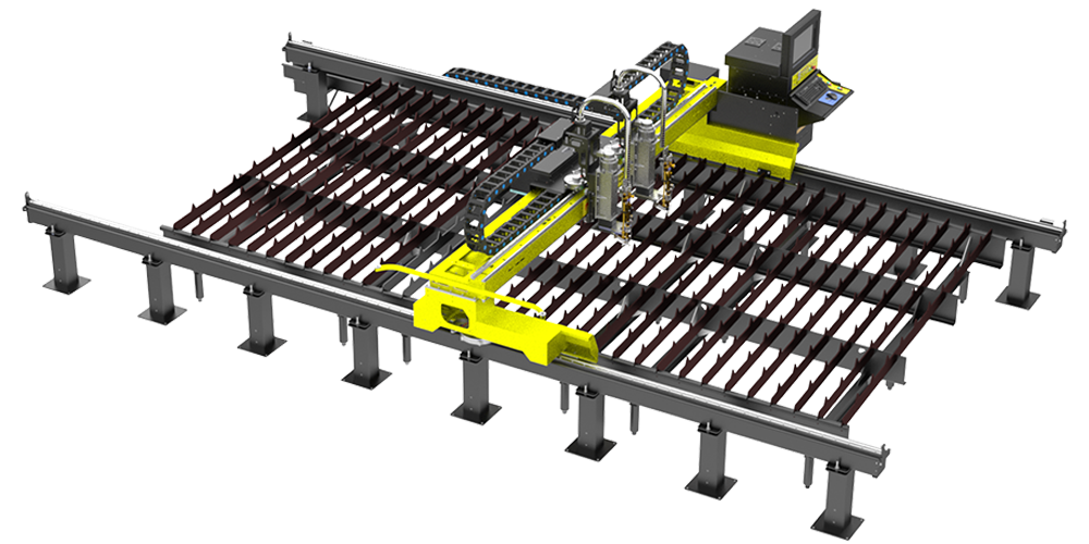 Oxy-Fuel CNC Cutting Machine
