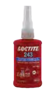 Medium-strength threadlocker preventing vibration