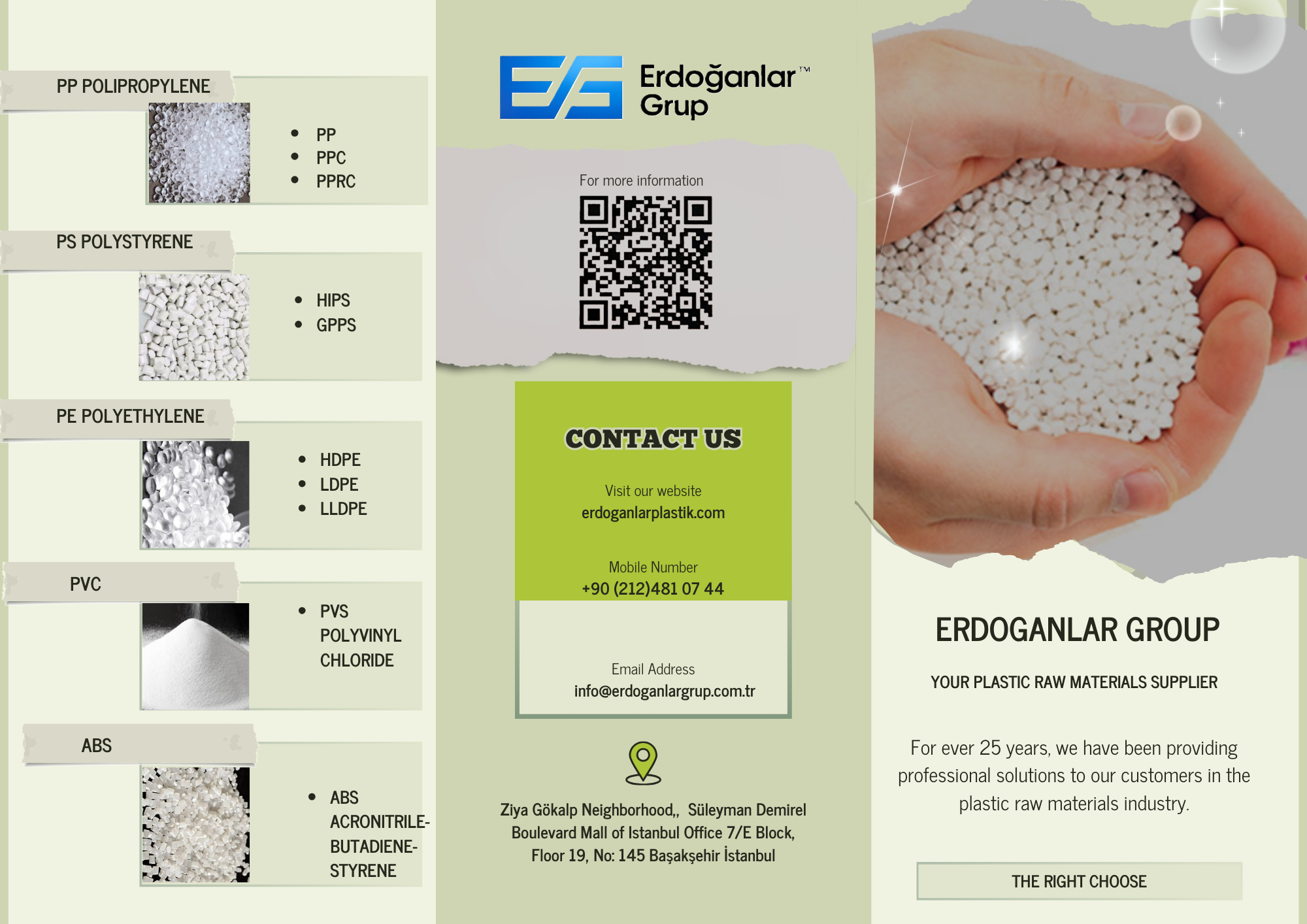 ORIGINAL PLASTIC RAW MATERIALS SUPPLIER  (PP / PPC / PPRC) -PS (HIPS / GPPS) -PE (LDPE / LLDPE / HDPE) - ABS - PVC