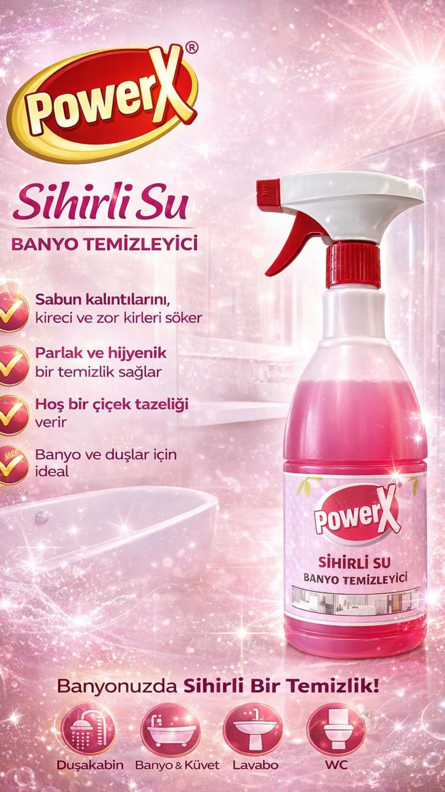 POWER-X SİHİRLİ SU