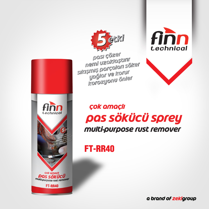 Multi Purpose Rust Remover – Finn FT RR40