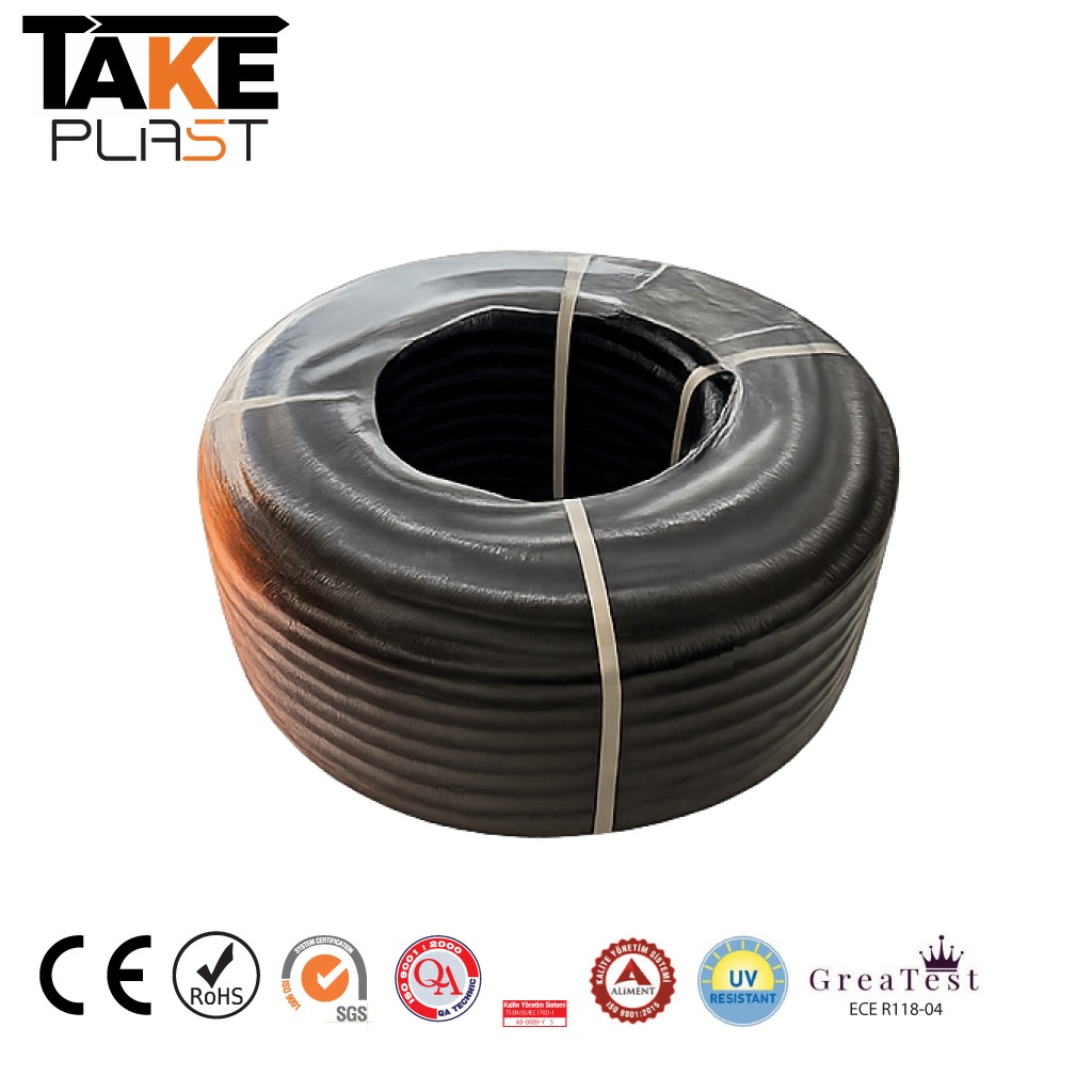 Take Plast POLYAMIDE (PA6) 50 METER SEPA-11G FLAME-RETARDANT SPIRAL TUBE