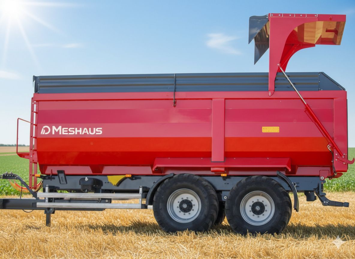 Remorque agricole robuste haute capacité
