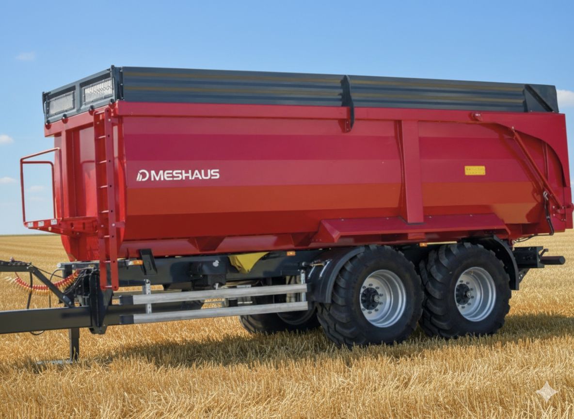 Remorque agricole robuste haute capacité