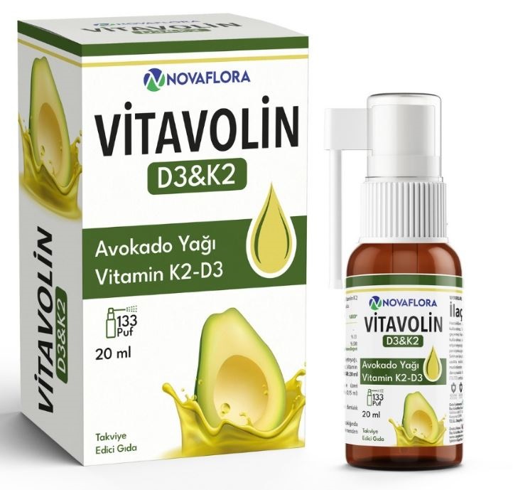 VİTAVOLİN D3K2 DROP WİTH AVOCADO OİL