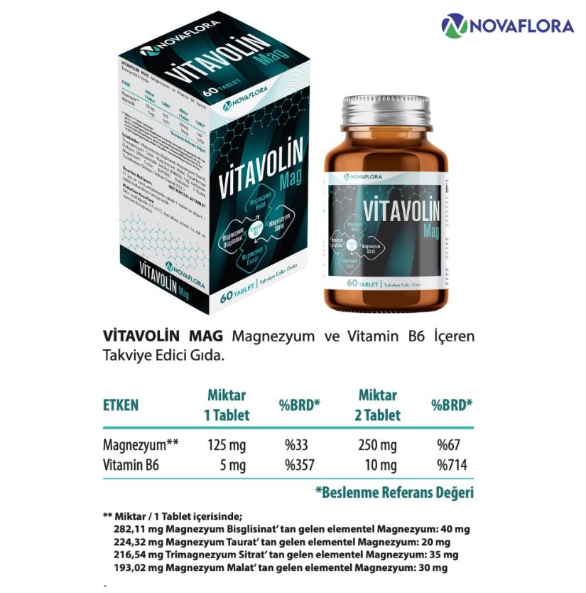 VİTAVOLİN MAGNESİUM COMPLEX