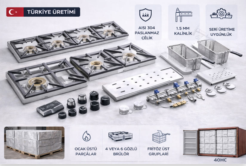 🔩EXPORT OPPORTUNITY FOR STAINLESS STEEL RESTAURANT EQUIPMENT COMPONENTS TO EGYPT