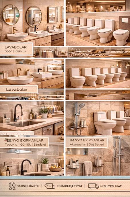 🚿PORCELAIN & CERAMIC SANITARY WARE EXPORT OPPORTUNITY FROM TURKEY TO EGYPT