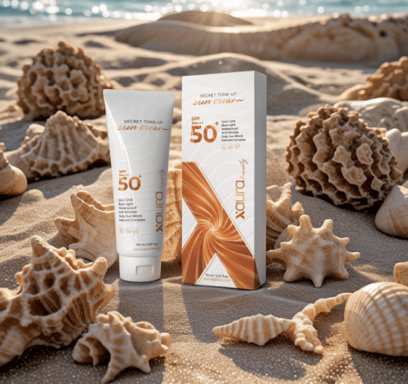 Xaura Beauty Sun Cream 50+