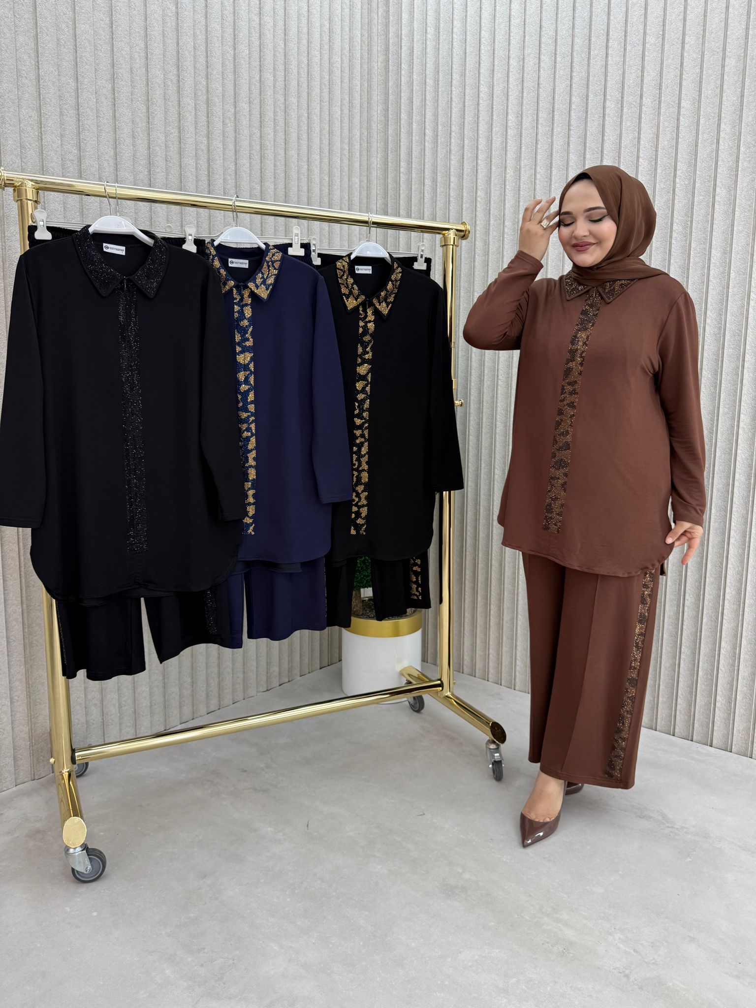 Ceren Trousers & Tunic Set