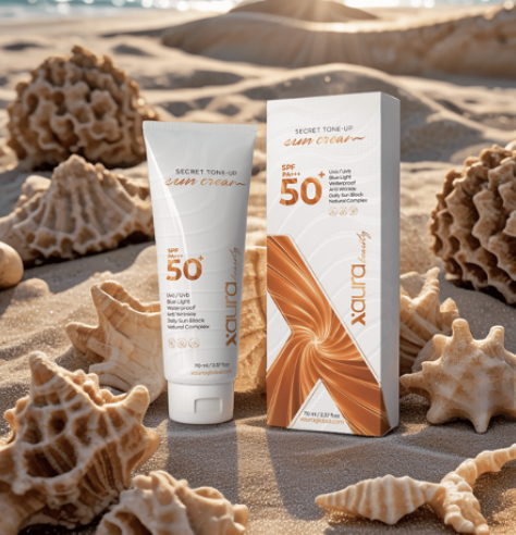 Xaura Beauty Sun Cream 50+