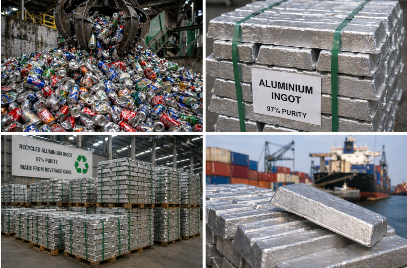 🔩ALUMINUM INGOT EXPORT OPPORTUNITY FROM TURKEY TO EGYPT