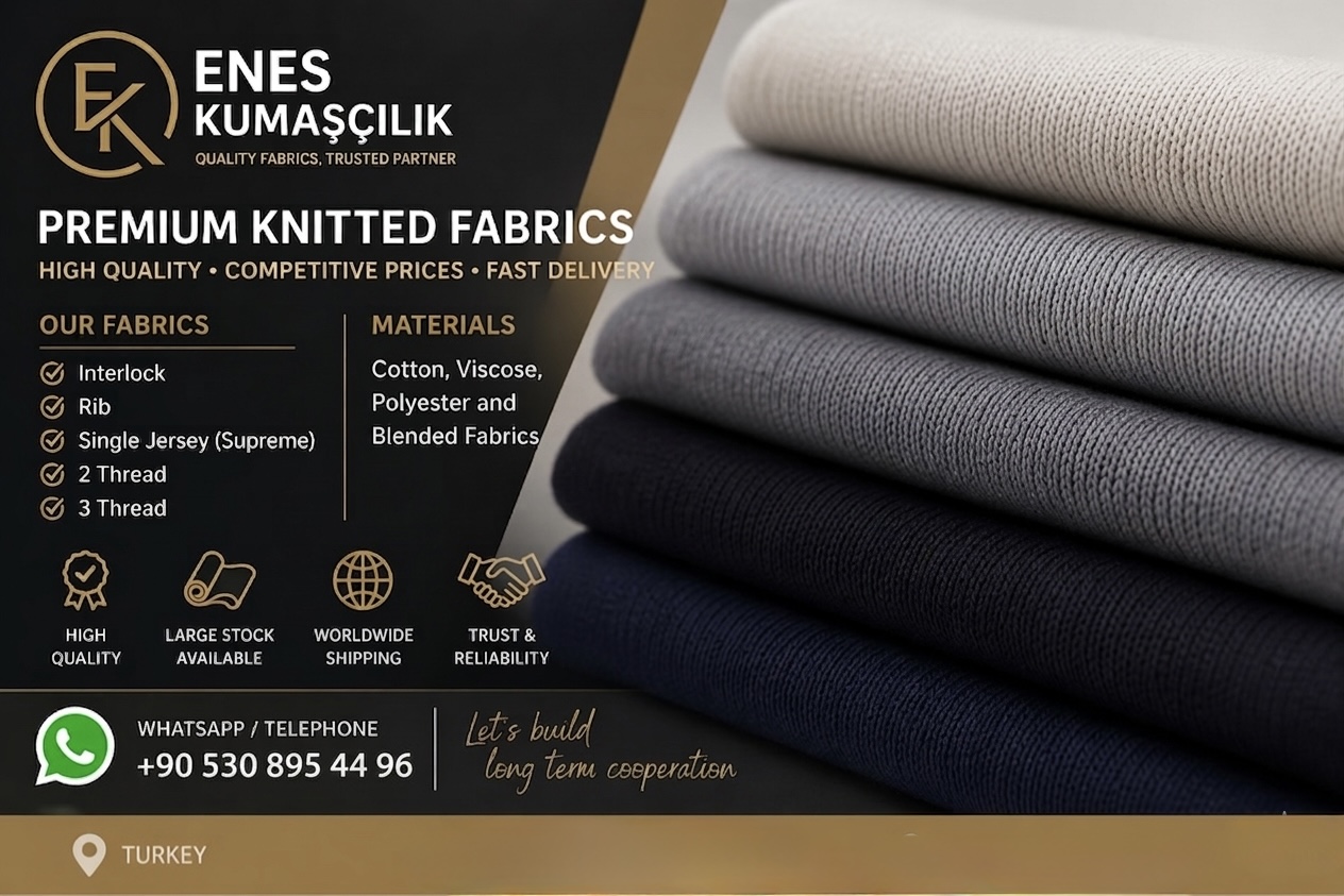 Trusted Turkish Textile Supplier – Premium Knit Fabric Collection