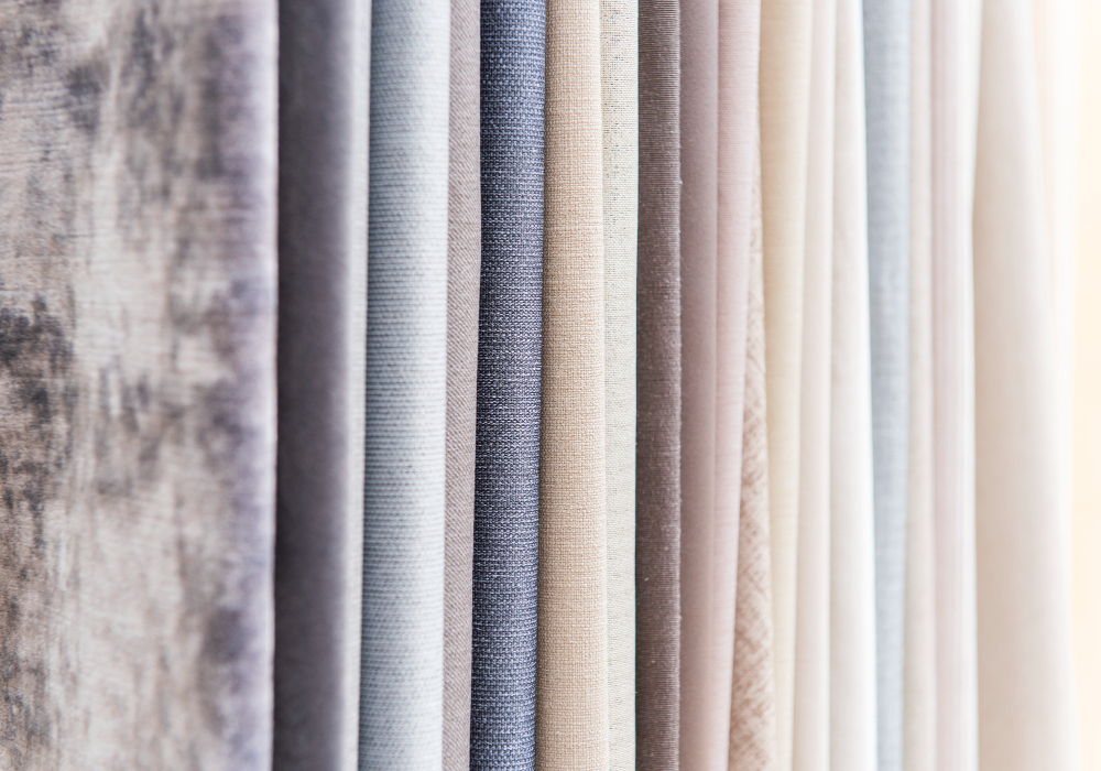 Manufacturing of embroidered curtain panels