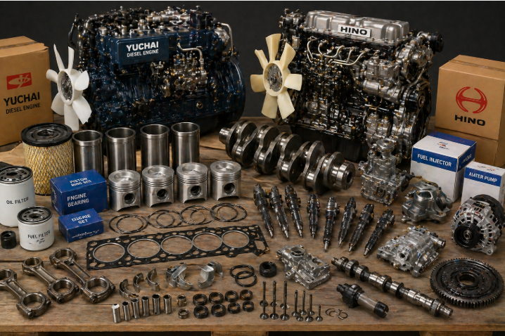 🚗DIESEL ENGINES AND AUTOMOTIVE SPARE PARTS EXPORT OPPORTUNITY TO EGYPT