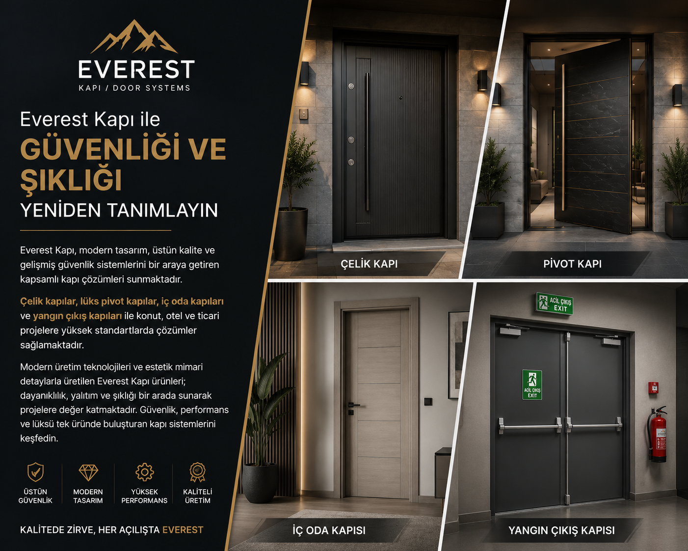 Redefine Security & Elegance with Everest Kapı
