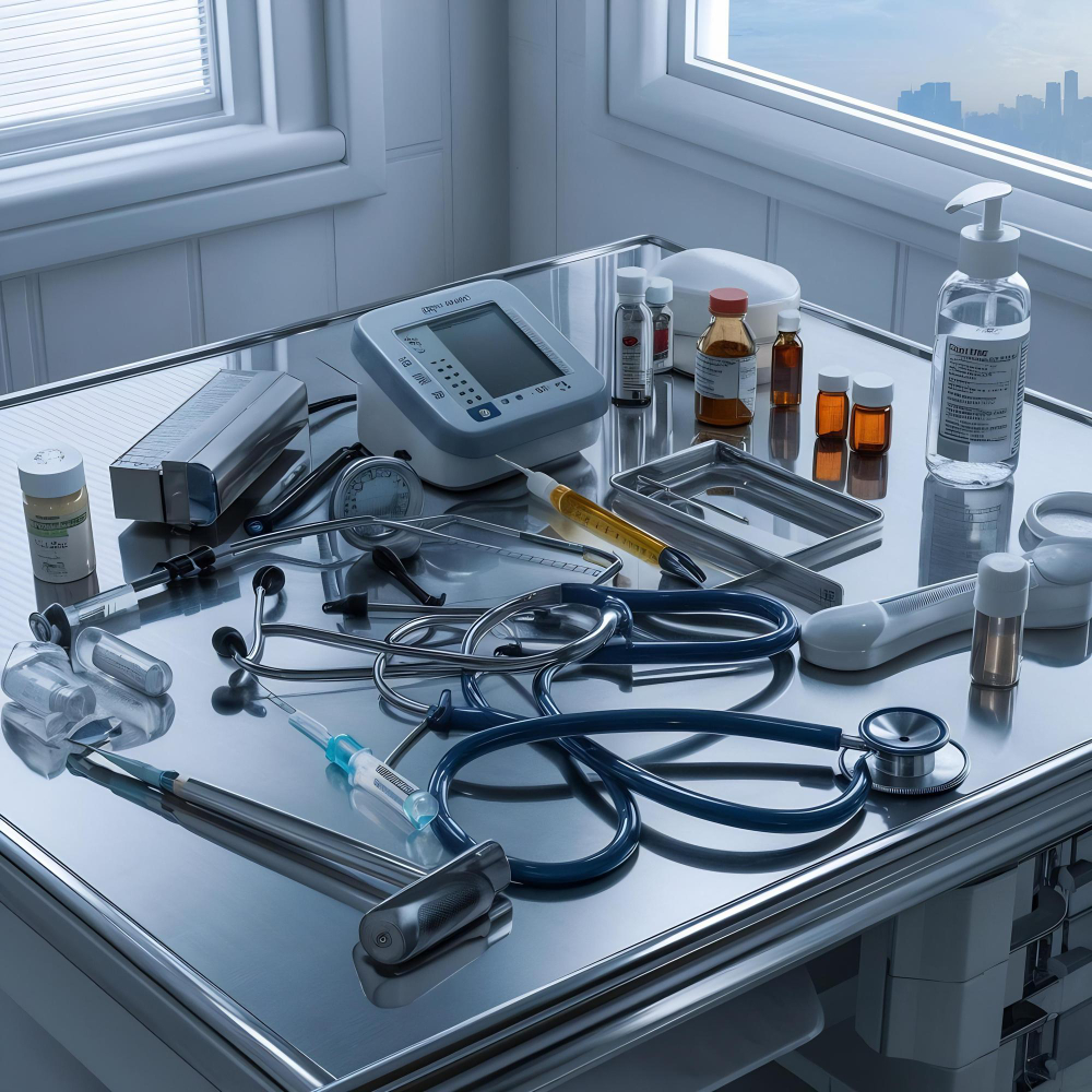 Procurement of medical and medical equipment for two hospitals and health education facilities