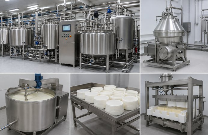 MILK AND CHEESE PROCESSING MACHINERY EXPORT OPPORTUNITY TO EGYPT