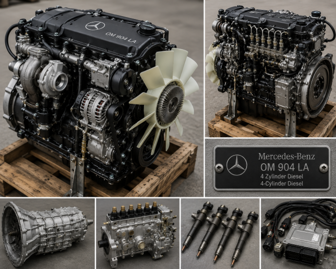 MERCEDES-BENZ OM904 DIESEL ENGINE EXPORT OPPORTUNITY TO EGYPT