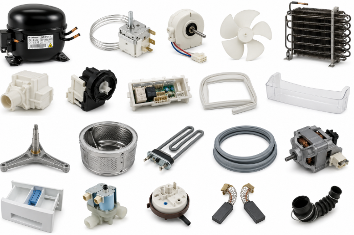 HOME APPLIANCE SPARE PARTS EXPORT OPPORTUNITY TO EGYPT