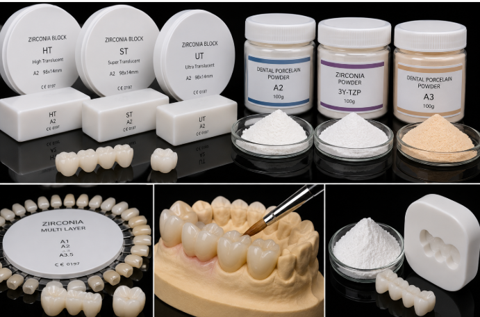 DENTAL ZIRCONIA AND PORCELAIN MATERIALS EXPORT OPPORTUNITY TO EGYPT