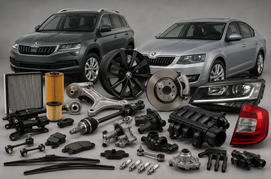 SKODA KODIAQ- UND OCTAVIA-AUTOERSATZTEILE VON DER TÜRKEI NACH ÄGYPTEN