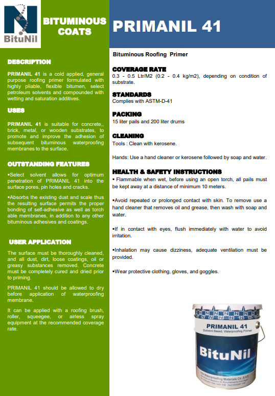 Bituminous Protective Coatings