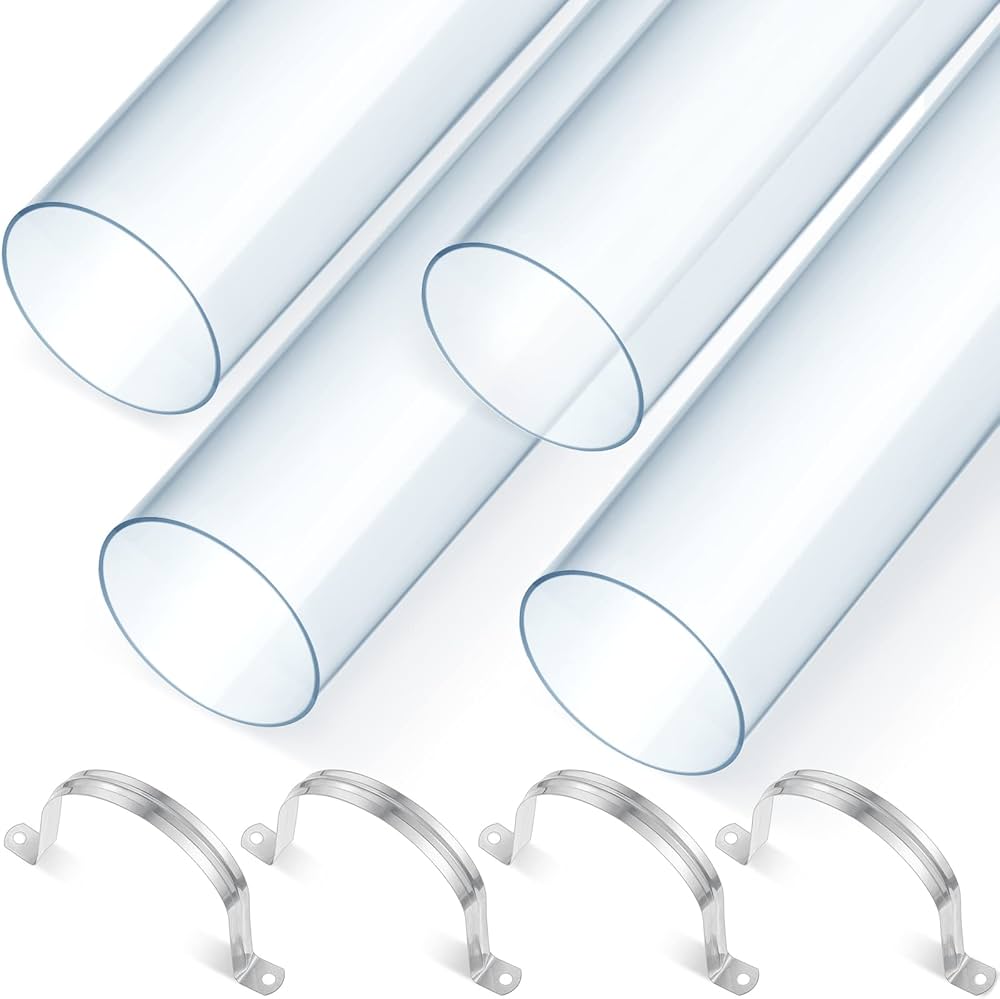 clear plastic tubes