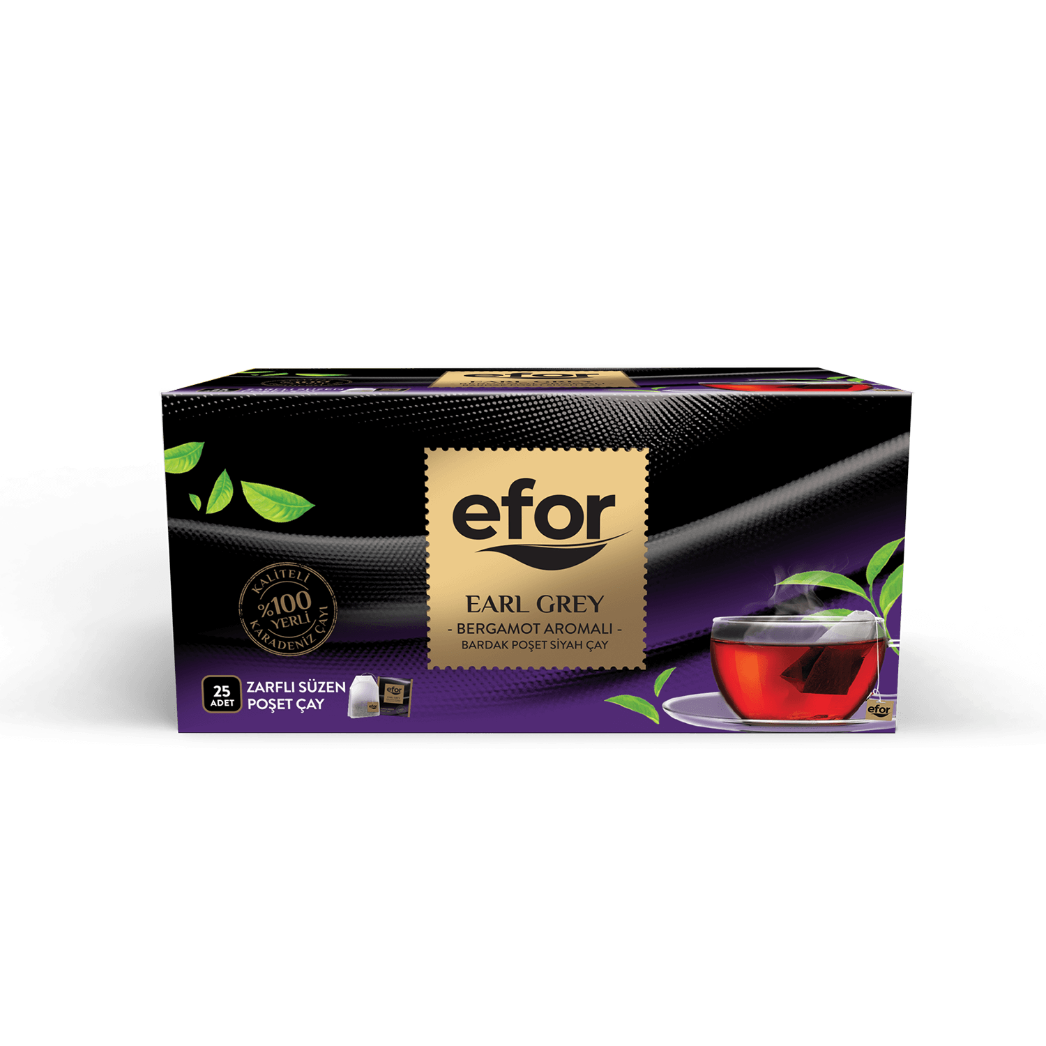 Efor Earl Grey Filter Tea Bags (25 pieces)