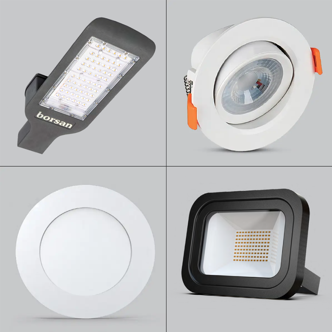 مواد التركيبات الكهربائية والإضاءات LED