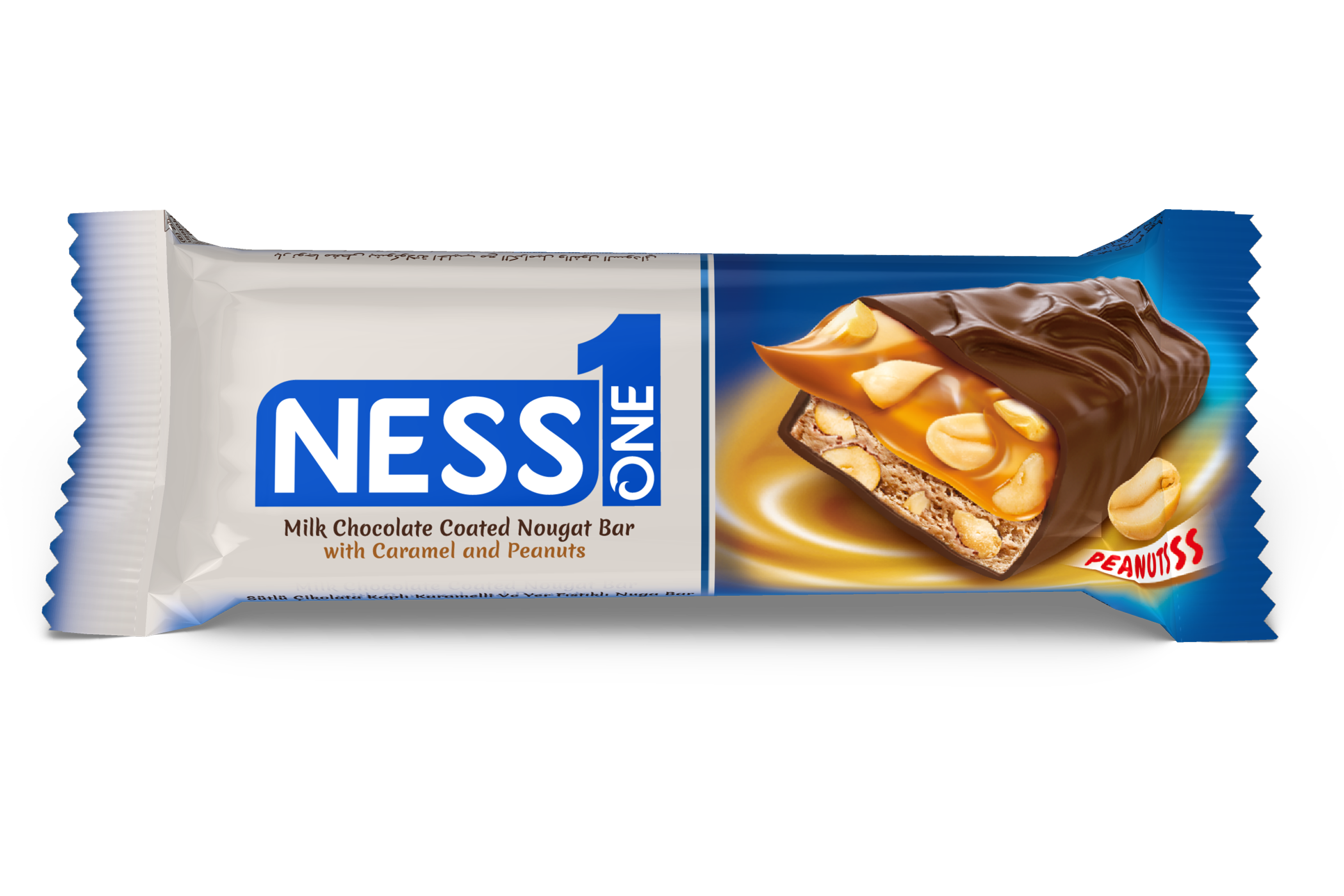 MILK CHOCOLATE COATED NOUGAT BAR