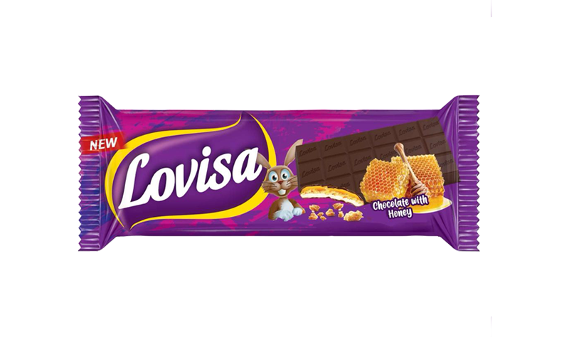 Lovisa – Kokolin Filled with Cream Containing Biscuit Pieces and Honey-Flavored Sauce