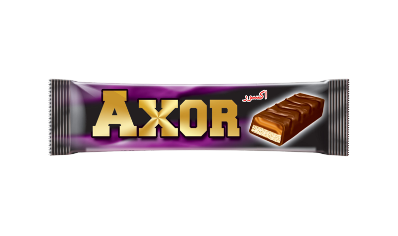 Axor – Nougat Coated with Milk Chocolate Kokolin and Caramel