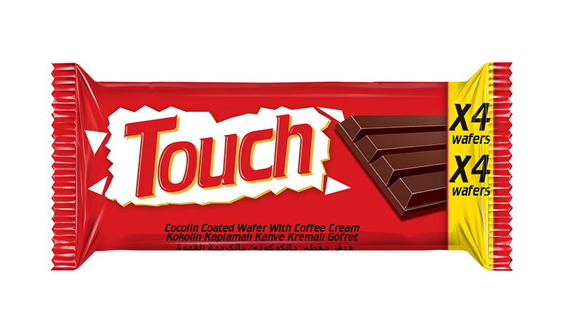 Touch – Four-Piece Wafer Bar Coated with Kokolin