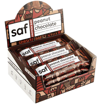 peanut chocolate high protein bar 50 gr x 12