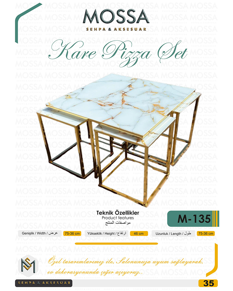 Mossa Pizza Set