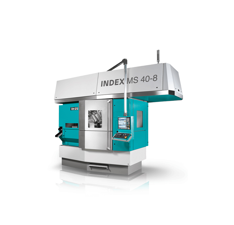 مخارط CNC متعددة المغازل من سلسلة INDEX MS | INDEX MS40-8