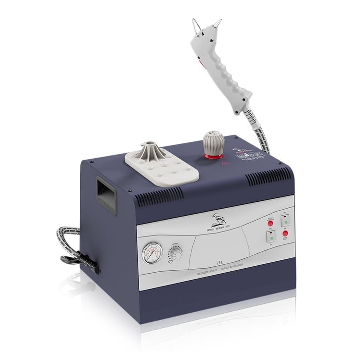 "GOLDENTAL" Steam Cleaning Robot * 7.5 Liters - Sheet Metal Body