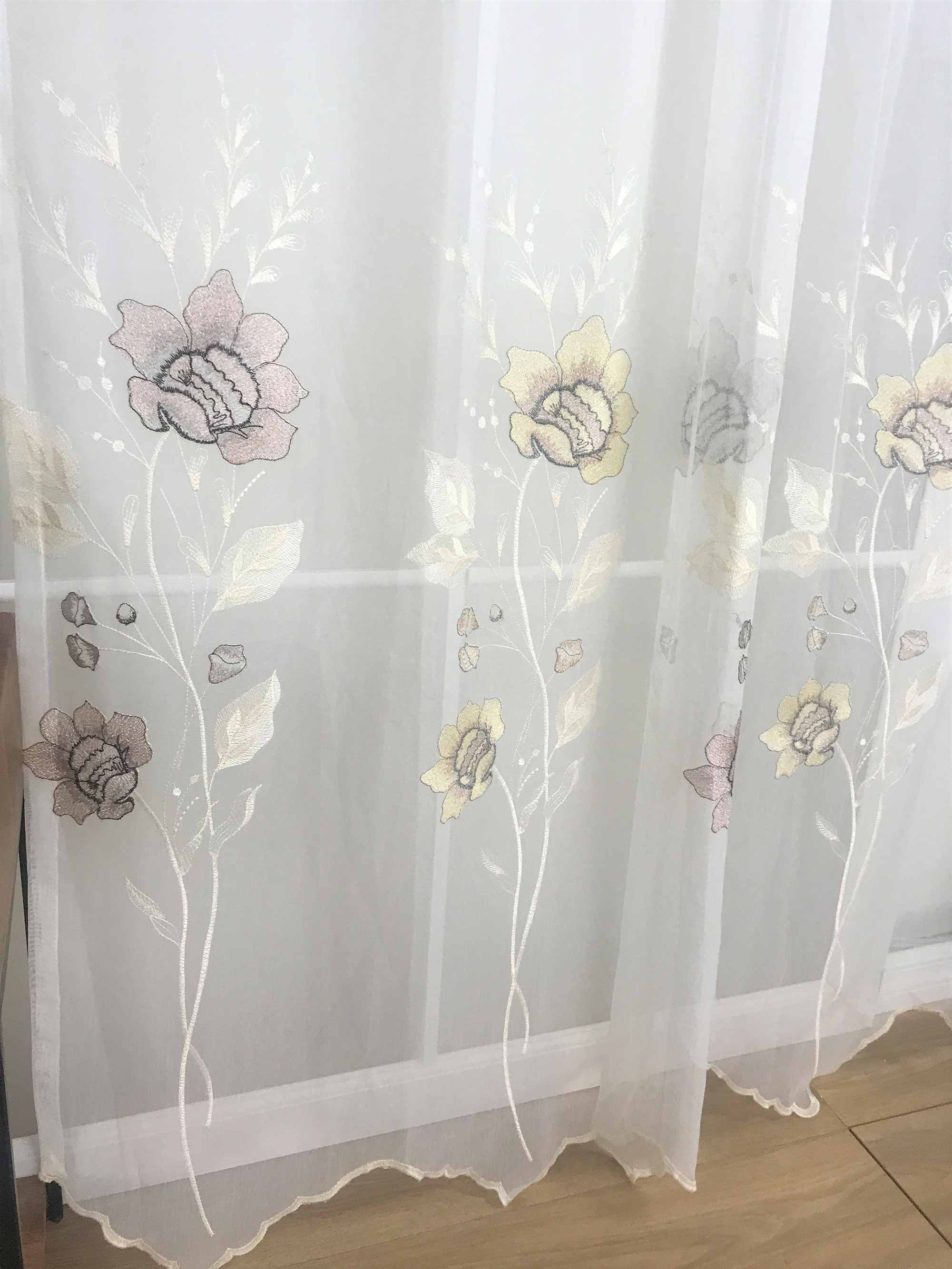 Embroidered Curtains