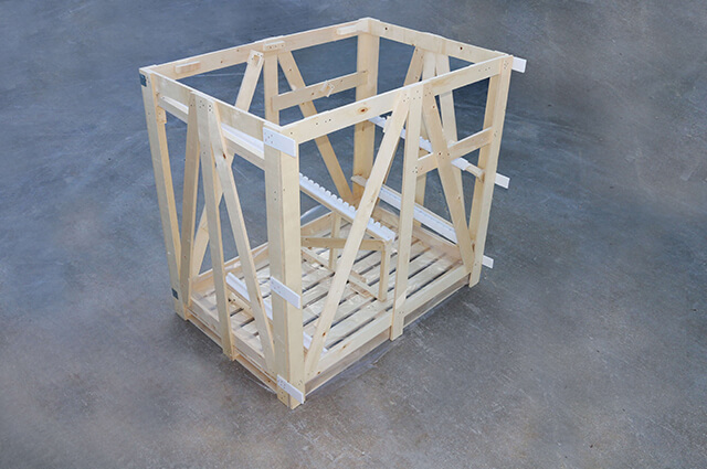 Wooden Cage Crate (Custom Crate with Separators)