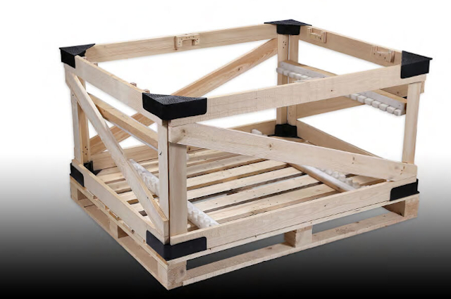 Knock-Down Crate (Tool-Free Assembly System)