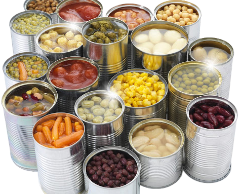 Food Cans (علب الأغذية المعدنية)