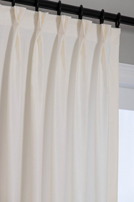 Microsoft American Pleated (1 to 2.5 Pleated) Curtain – 35 Different Color Options