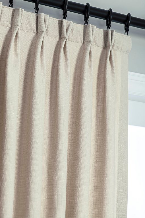 Capri American Pleated (1 to 2.5 Pleats) Curtain – 30 Different Color Options